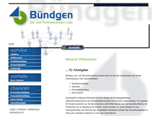Tablet Screenshot of buendgen.biz