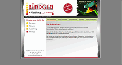 Desktop Screenshot of buendgen.de